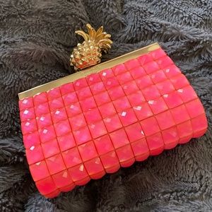 Pink Pineapple Clutch